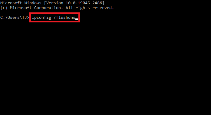 cmd window